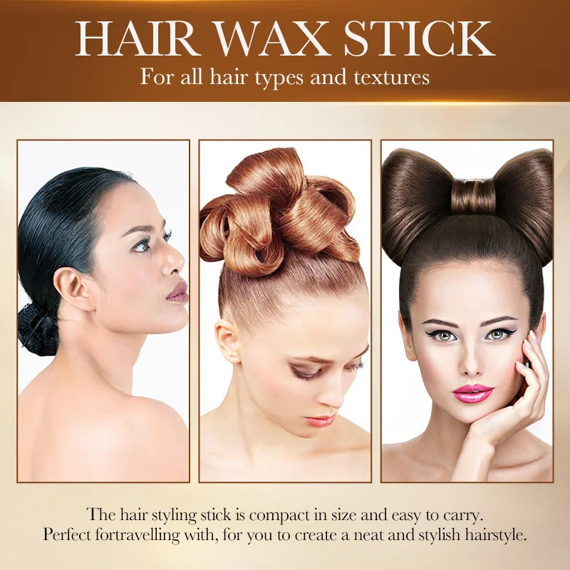 Batana Oil Hair Styling Wax Stick for Smooth Shiny Hair