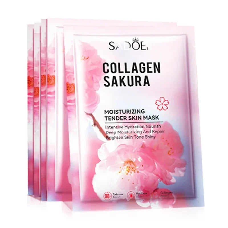 Hydrating Sakura Collagen Facial Sheet Mask - 7
