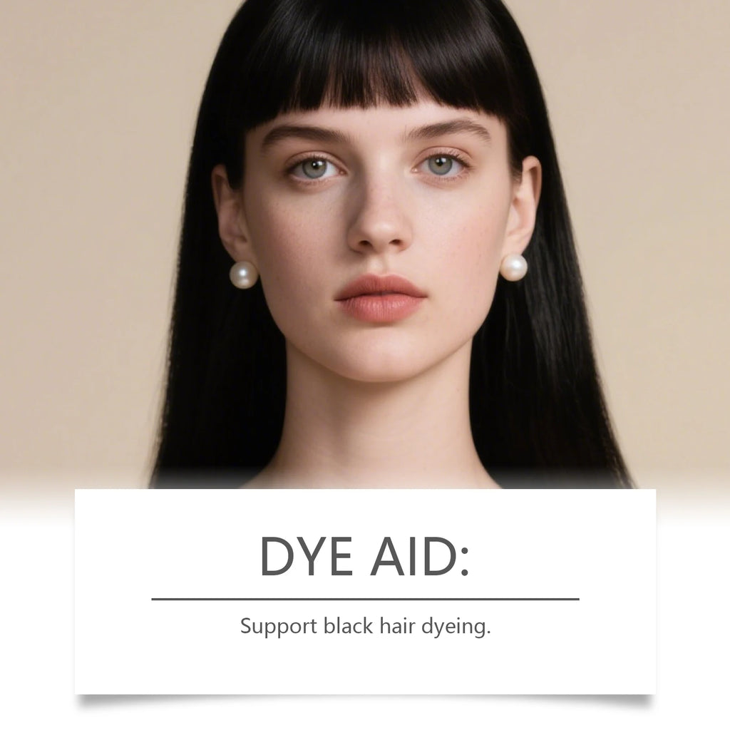 4-in-1 Instant Black Hair Dye and Nourishing Shampoo