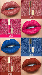 Shimmering Long-Lasting Waterproof Liquid Lipstick