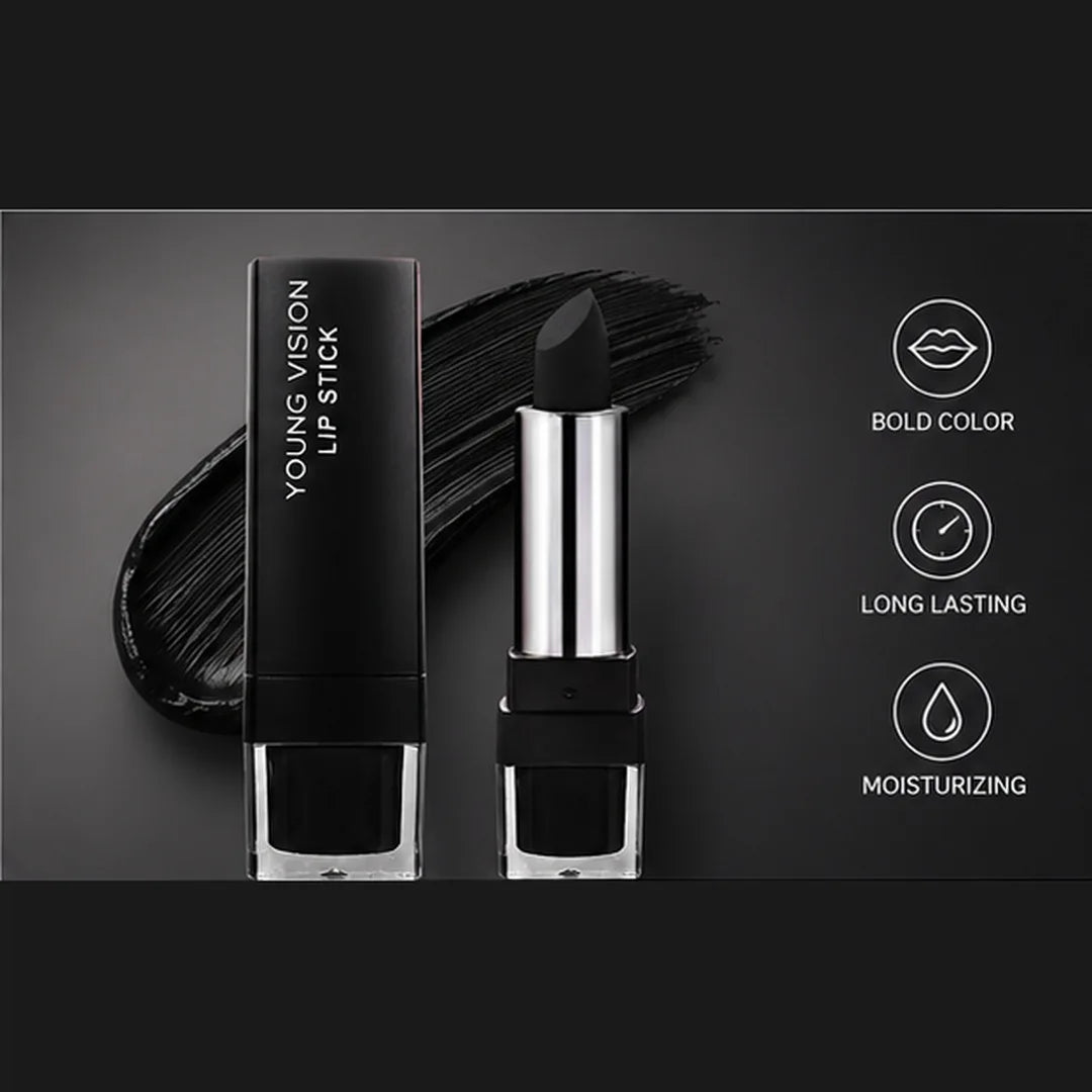 Matte Gothic Lipstick for Halloween Cosplay Makeup