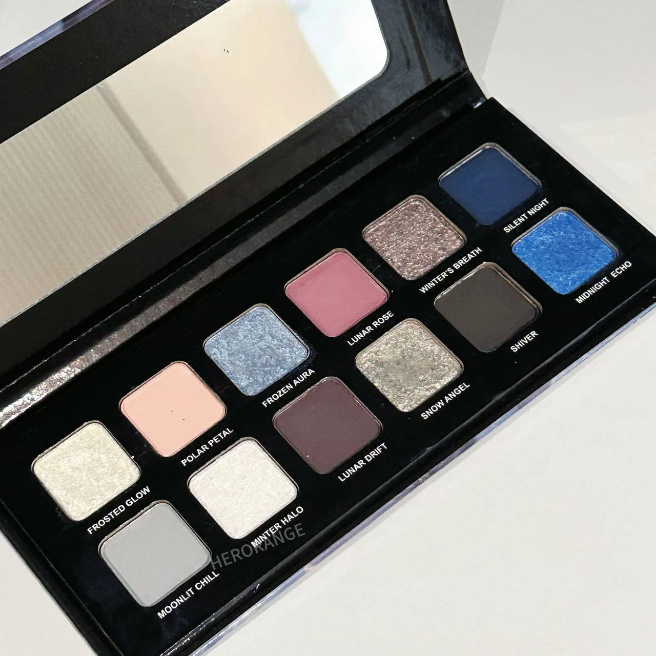 12-Color Shimmer and Matte Eyeshadow Palette - 10