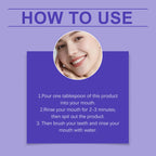 Portable Travel Mouthwash Sachets for Fresh Breath