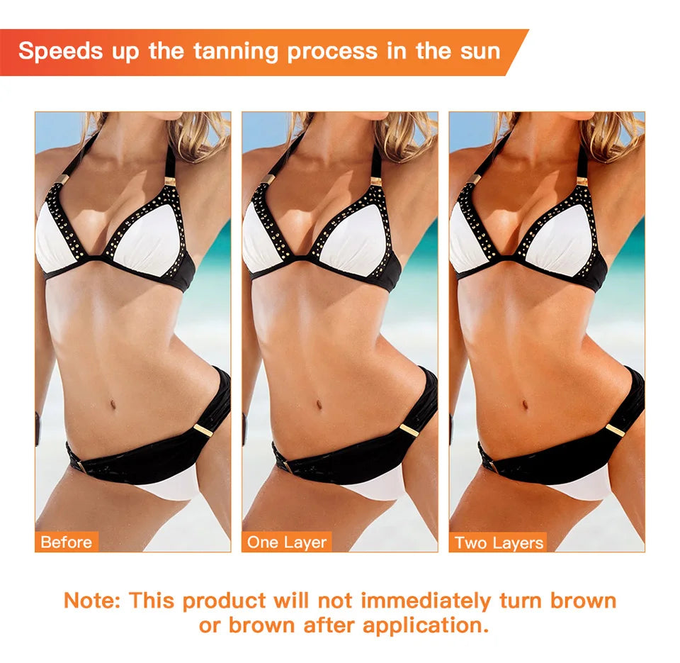 Intensive Tanning Accelerator Gel for Sun-Kissed Skin