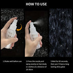 Shimmering Body and Hair Glitter Highlighter Spray