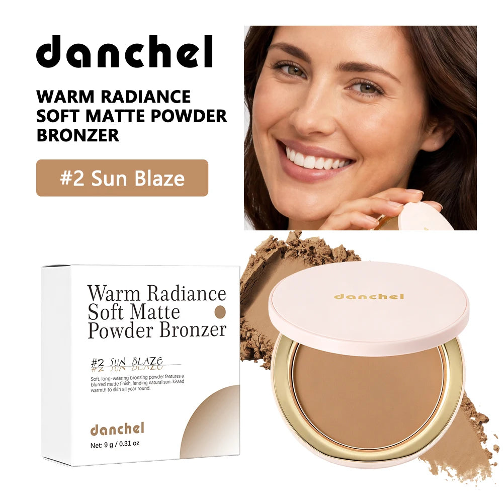 Soft Matte Bronzer Powder for Natural Contouring - 20
