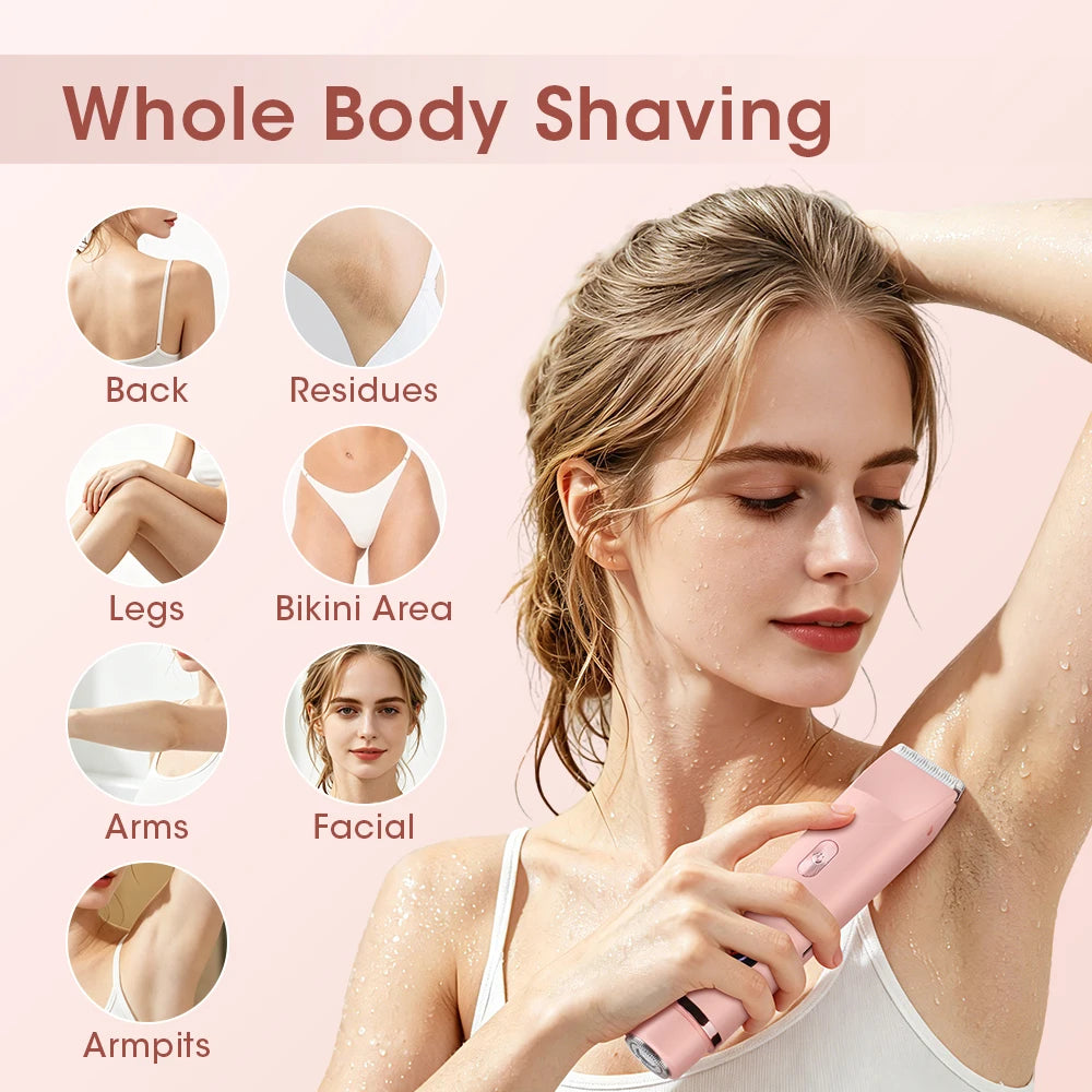 Waterproof Electric Shaver for Women - 7