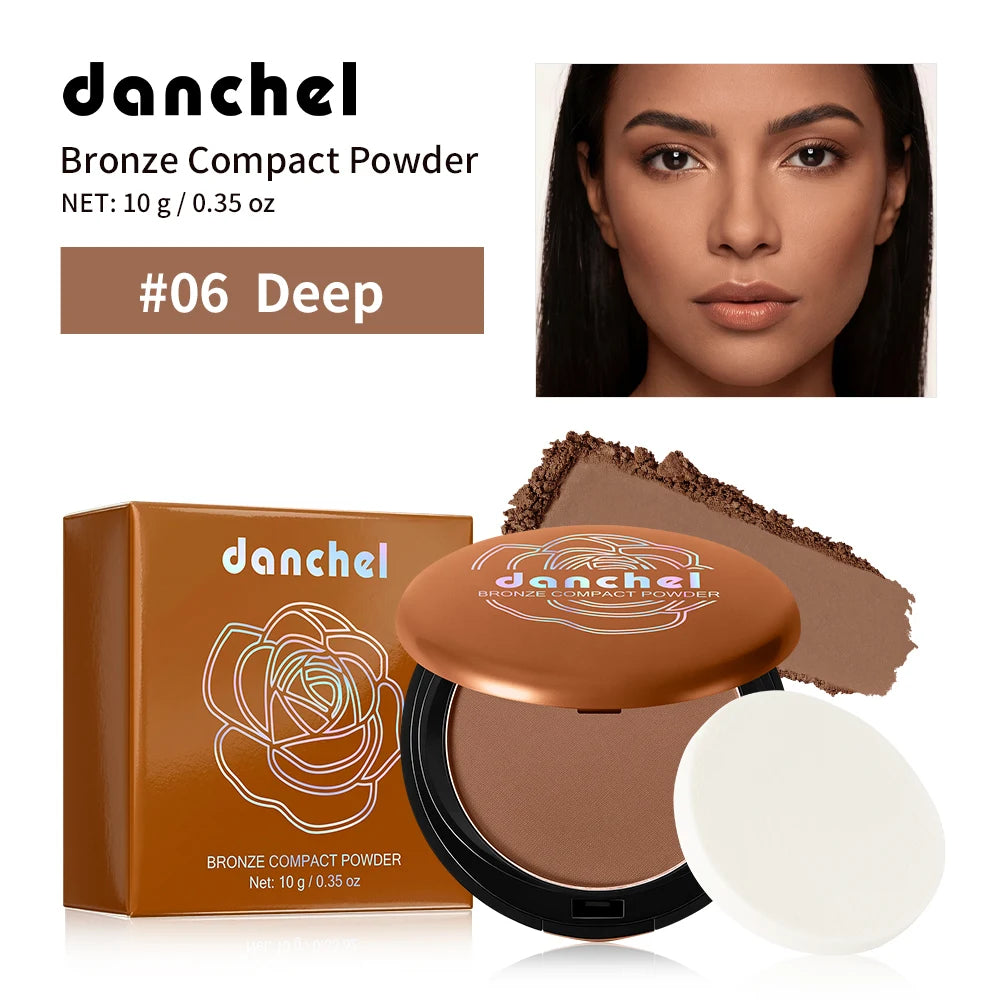 Matte Bronze Sculpting Powder for a Sun-Kissed Glow
