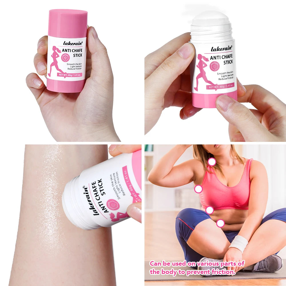 Anti-Chafe Friction Relief Balm for Skin Protection