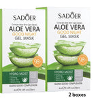 Hydrating Aloe Vera Overnight Gel Facial Masks