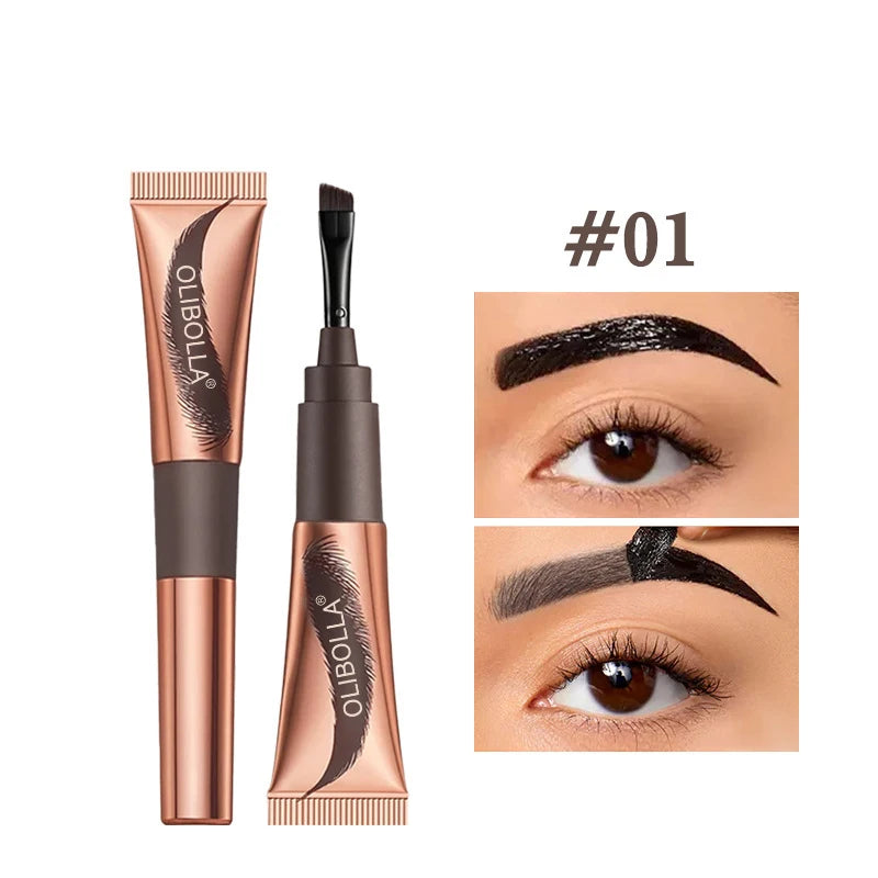Long-Lasting Waterproof Peel-Off Eyebrow Tint Gel