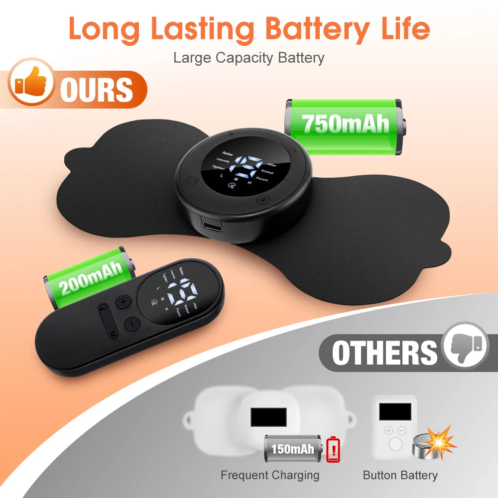 Portable Electric EMS Muscle Stimulator Massage Patch