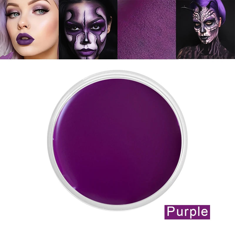 Professional Oil-Based Face and Body Paint for Cosplay and Parties
