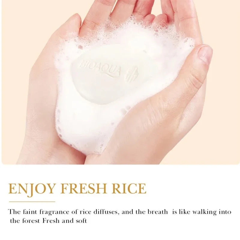 Hydrating Rice Essence Nourishing Beauty Soap - 5