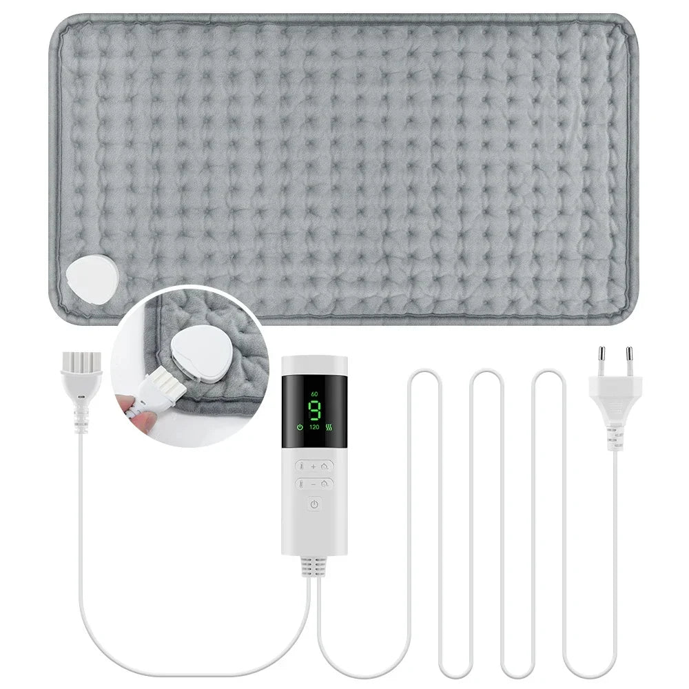Electric Heating Pad for Back and Muscle Pain Relief
