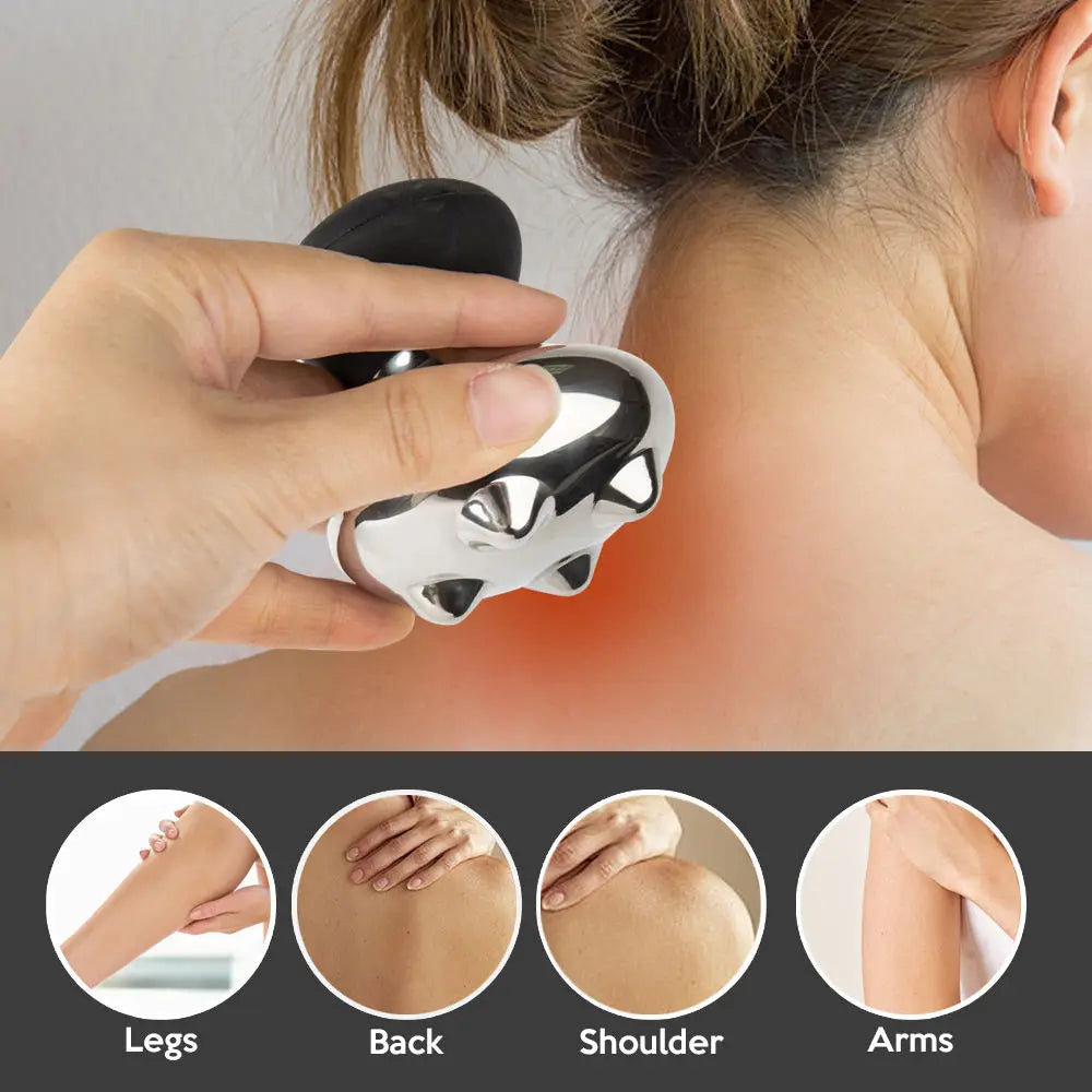 Stainless Steel Mushroom Facial Massage Tool