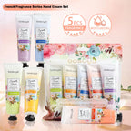 Moisturizing Floral Hand Cream Set for Dry Skin