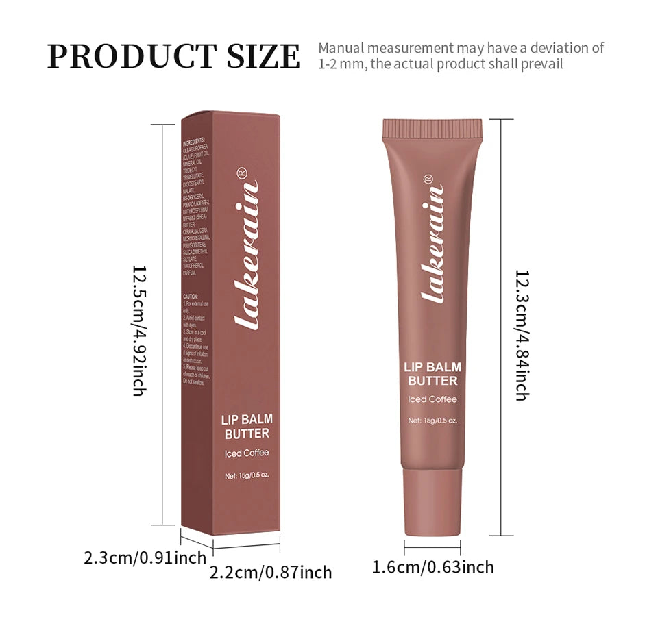 Hydrating Moisturizing Lip Balm Butter for Soft Smooth Lips - 15