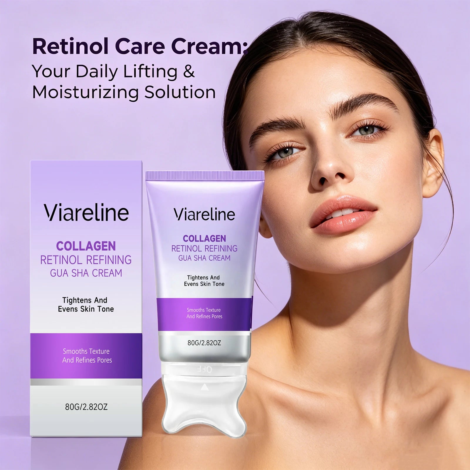 Collagen Retinol Sculpting Gua Sha Facial Cream - 1
