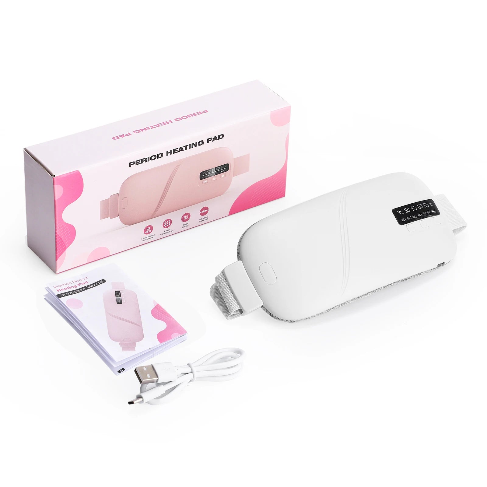 Portable Cordless Heating Pad for Menstrual Cramp Relief - 23