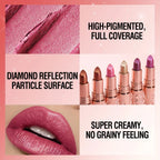 Pearlescent Glitter Waterproof Lipstick