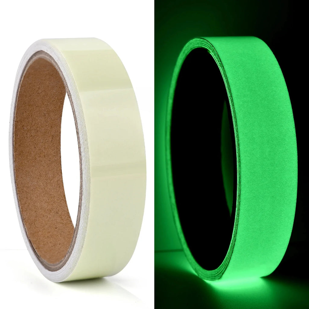 Glow-in-the-Dark Adhesive Safety Tape for Night Visibility