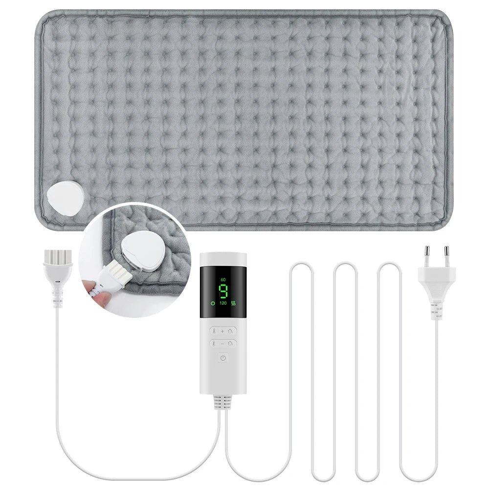 Electric Heating Pad for Back and Muscle Pain Relief