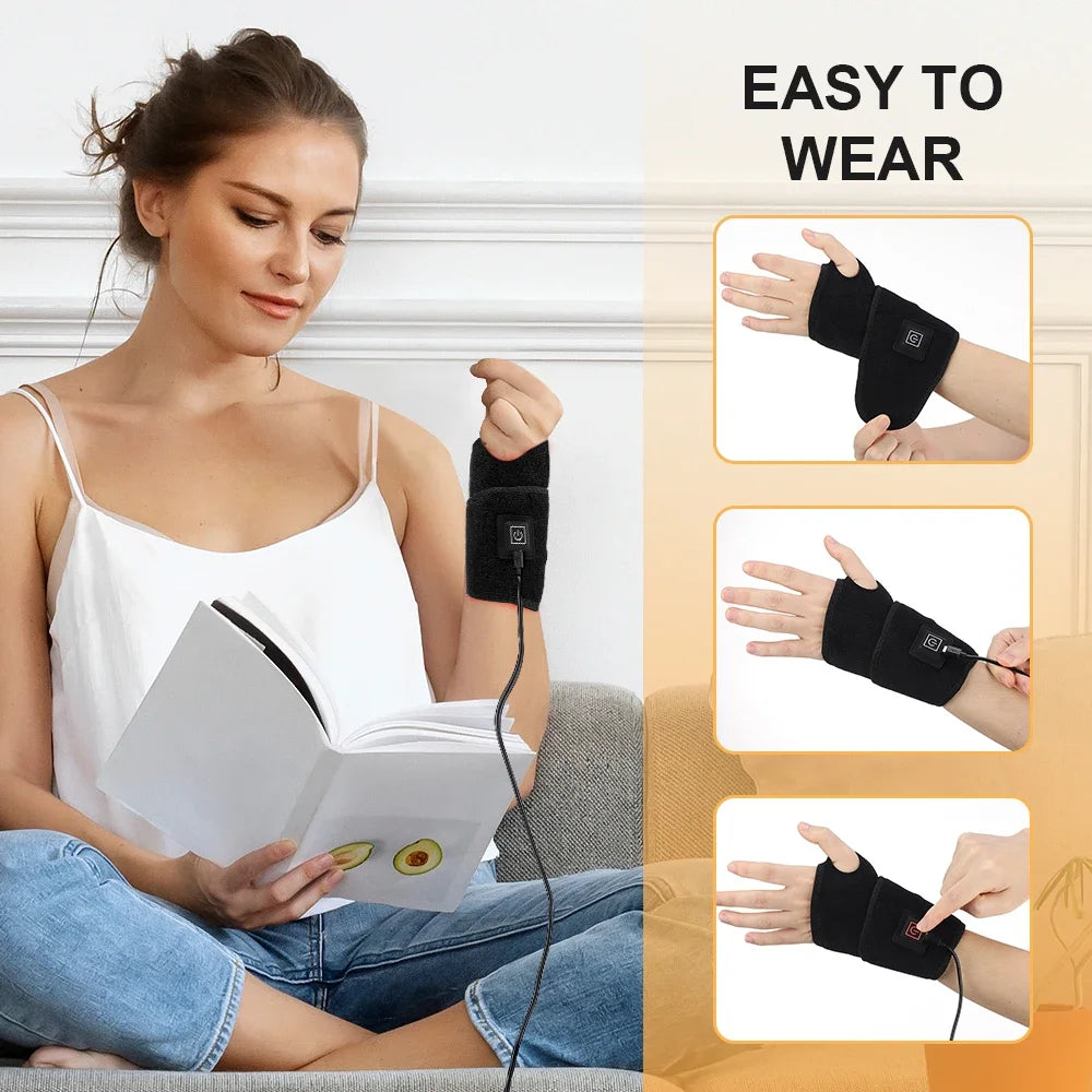 Infrared Red Light Therapy Wrist Brace for Pain Relief - 4