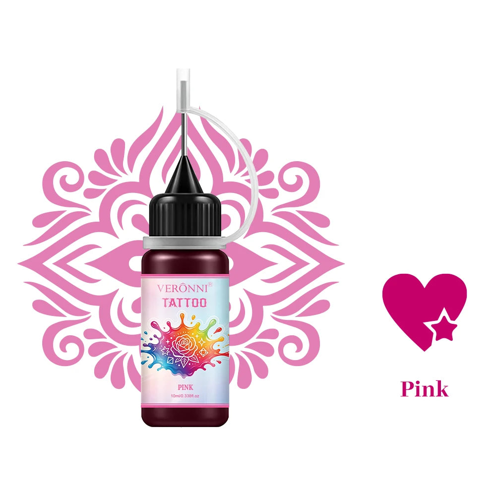 Long-Lasting Temporary Black Henna Tattoo Gel for Body Art