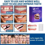 Flexible Cosmetic Denture Set for Natural Smile