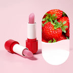 Color-Changing Strawberry Moisturizing Lip Balm