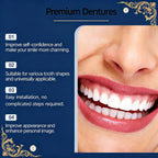 Custom Moldable Temporary Denture Kit for Natural Smile