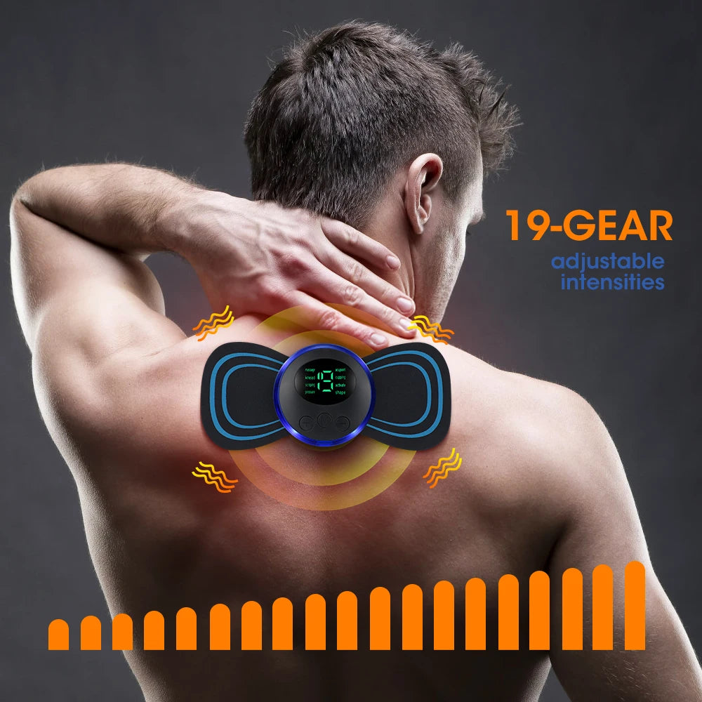 Portable Electric EMS Muscle Stimulator Massage Patch