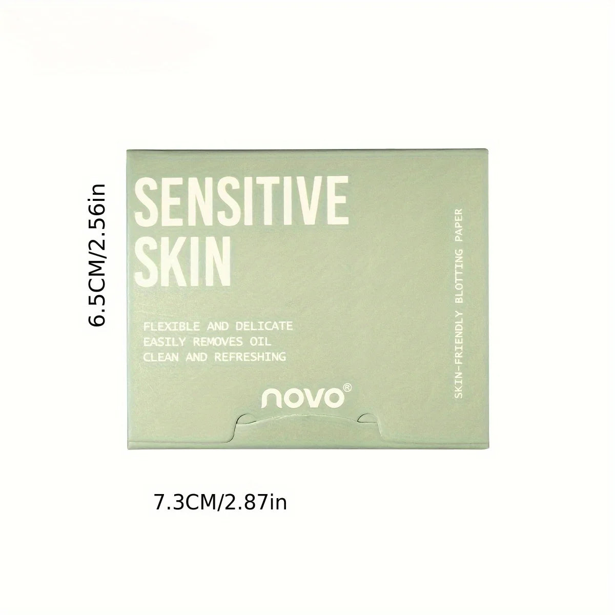 Portable Oil Blotting Sheets with Mirror and Puff - 7