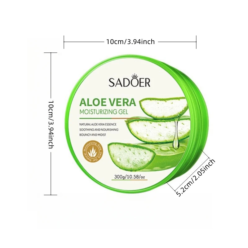 Soothing Aloe Vera Moisturizing Gel for Face and Body - 12