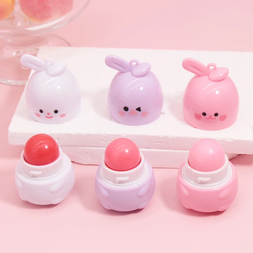 Cute Rabbit Moisturizing Lip Balm for Soft Lips