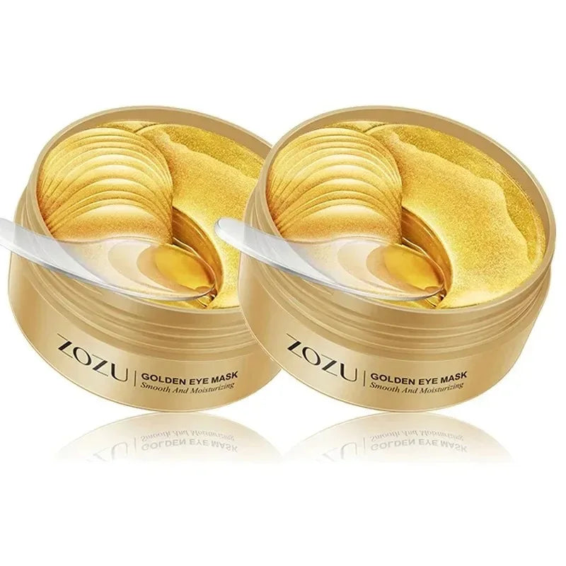 Hydrating Gold Collagen Eye Masks for Dark Circles and Puffiness