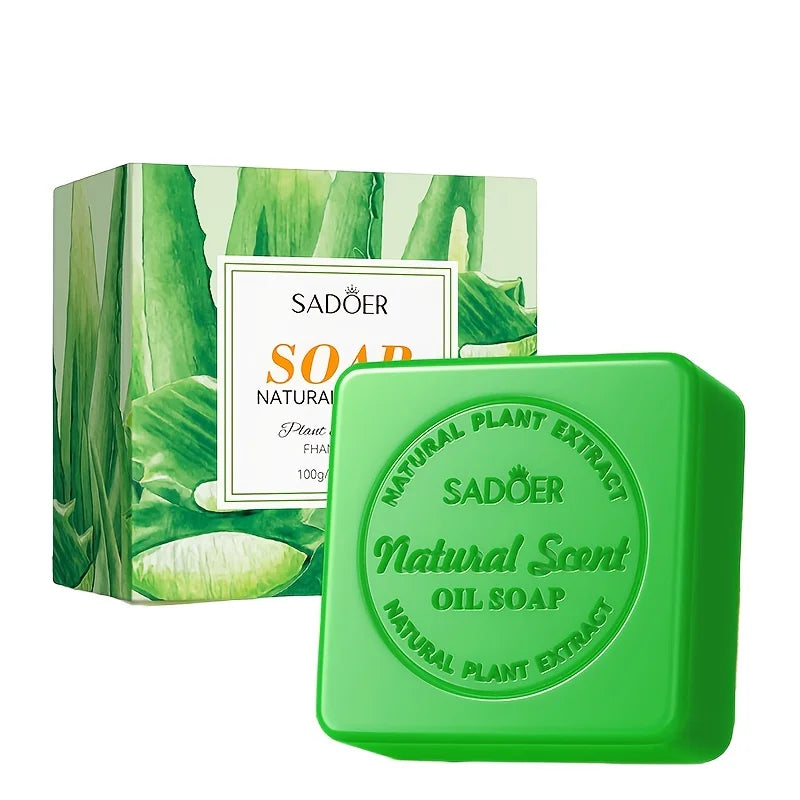 Aloe Vera Moisturizing Cleansing Bar for Face and Body - 9