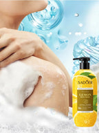 Refreshing Lemon Moisturizing Body Wash for Smooth Skin