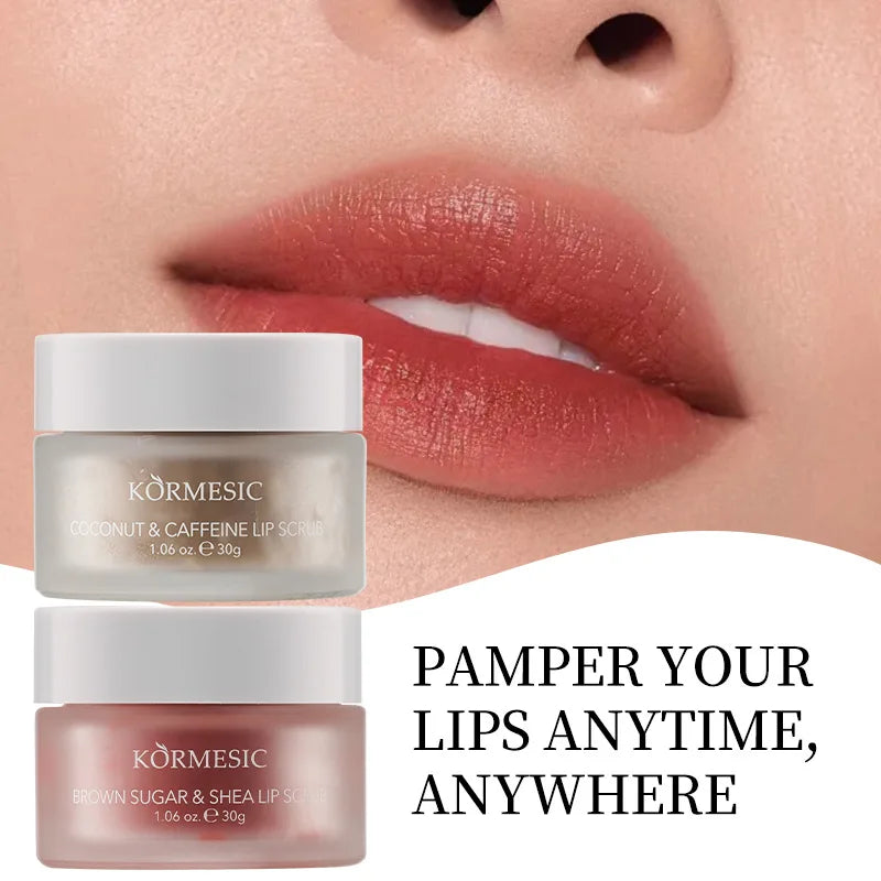Exfoliating Lip Scrub for Smooth Hydrated Lips
