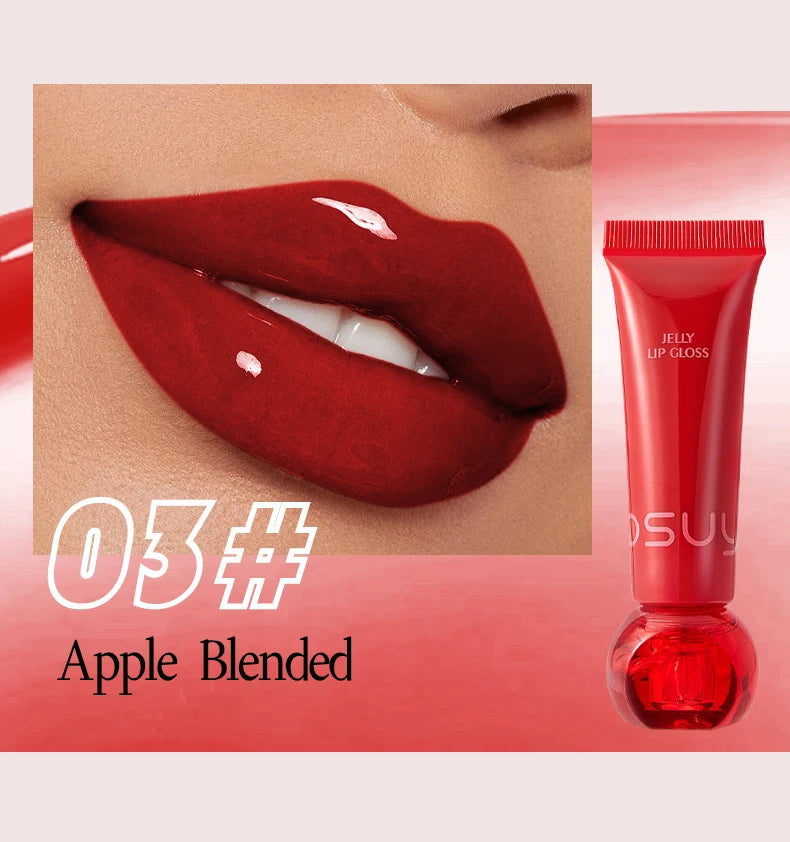 Long-Lasting Moisturizing Jelly Lip Gloss - 19