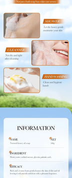 Honey Essential Oil Cleansing Soap Bar Set