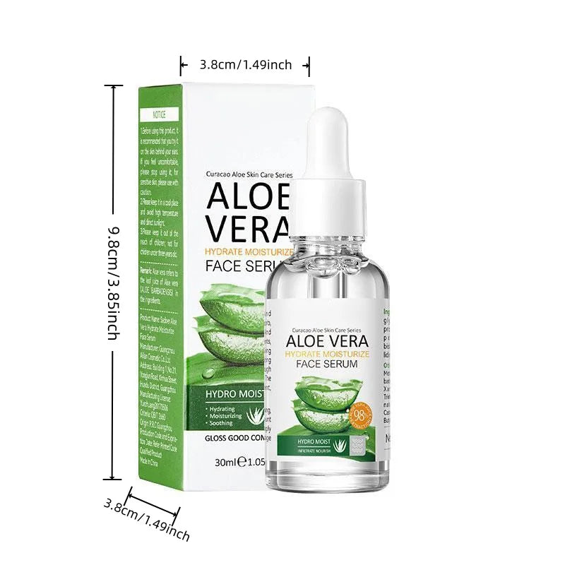 Hydrating Aloe Vera Facial Essence for Dull and Dry Skin - 8