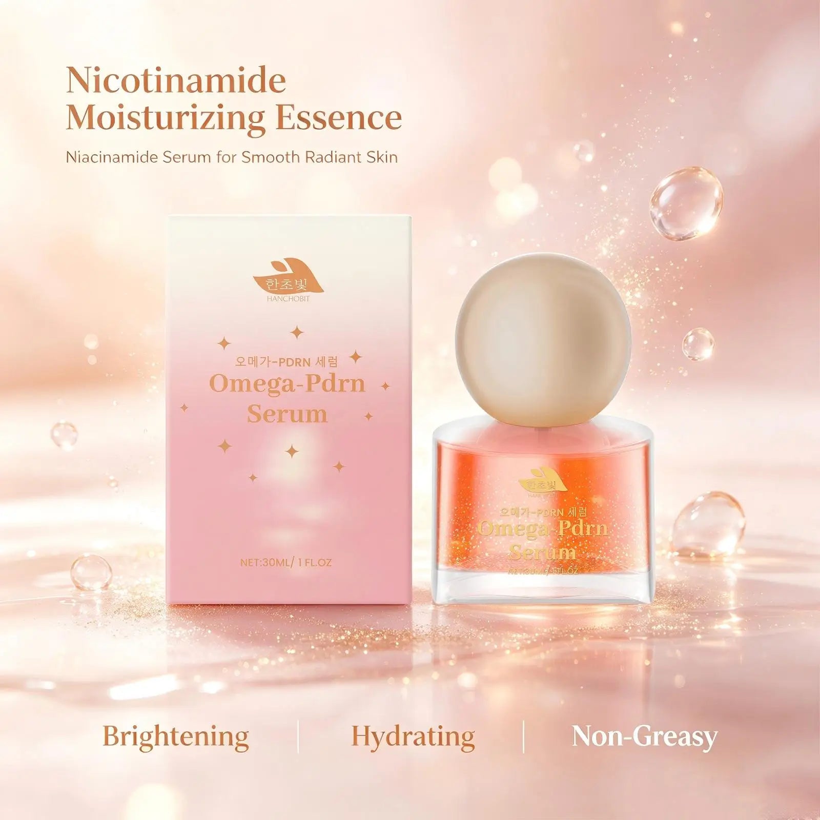 Niacinamide Hydrating Face Serum for Radiant Glowing Skin - 2