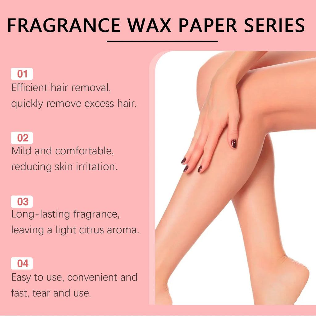 Gentle Full-Body Hair Removal Wax Strips
