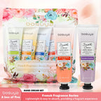 Moisturizing Floral Hand Cream Set for Dry Skin