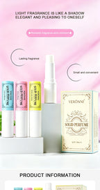 Portable 3-Piece Solid Perfume Stick Set for Travel