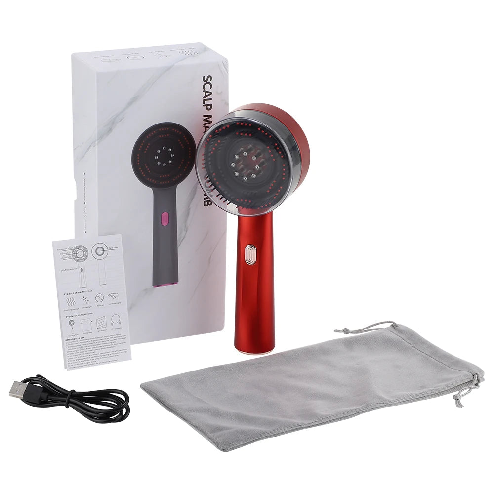 Electric Scalp Massager and Hair Oil Applicator - 18