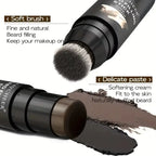 Waterproof Beard Filling Stick and Brush for Men