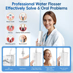 Portable Cordless Water Flosser for Deep Teeth Cleaning